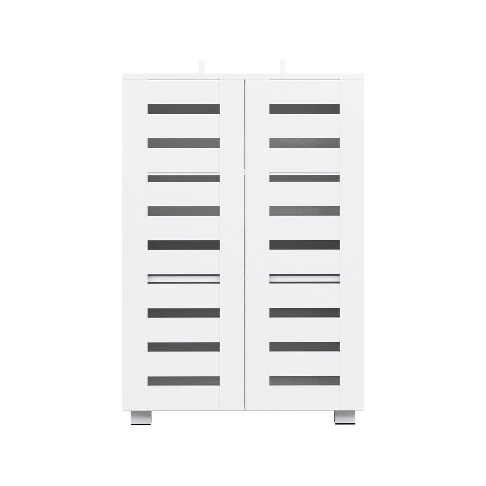 Alster Shoe Rack Storage Cabinet 20 Pairs 5-tier - White