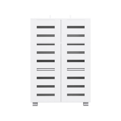 Alster Shoe Rack Storage Cabinet 20 Pairs 5-tier - White