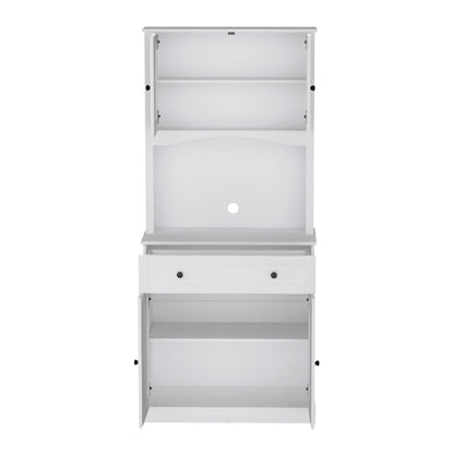 Beini Buffet Sideboard Cabinet - White