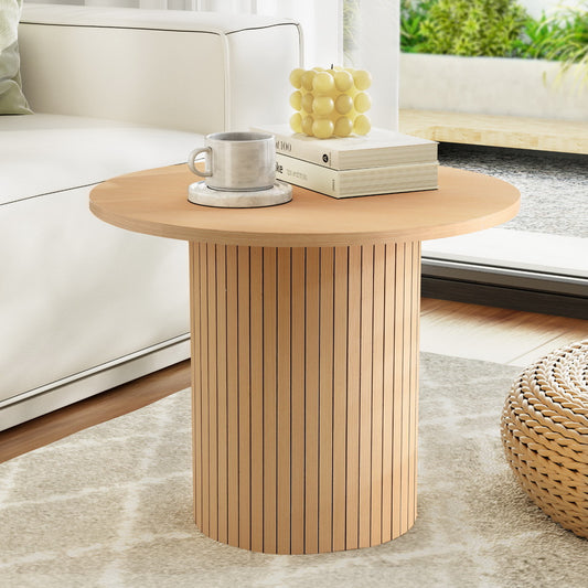 Round Fluted Coffee Table