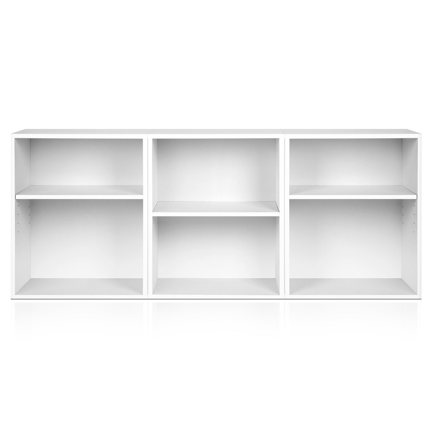 Vena Bookshelf Set of 3 - White