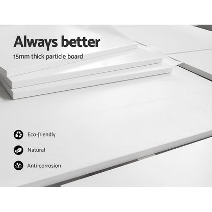 Vena Bookshelf Set of 3 - White