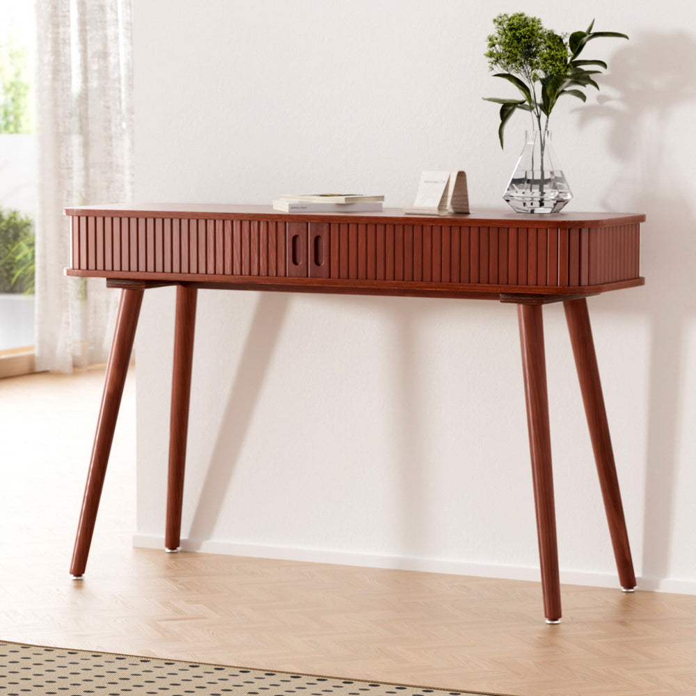 Arno Console Table 2 Drawers 120CM - Walnut