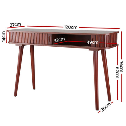 Arno Console Table 2 Drawers 120CM - Walnut