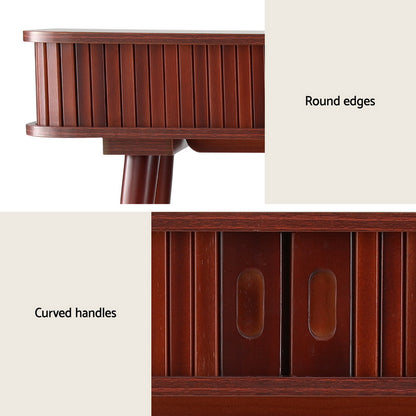 Arno Console Table 2 Drawers 120CM - Walnut