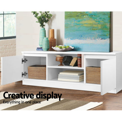 Anita TV Cabinet Entertainment Unit 120cm - White