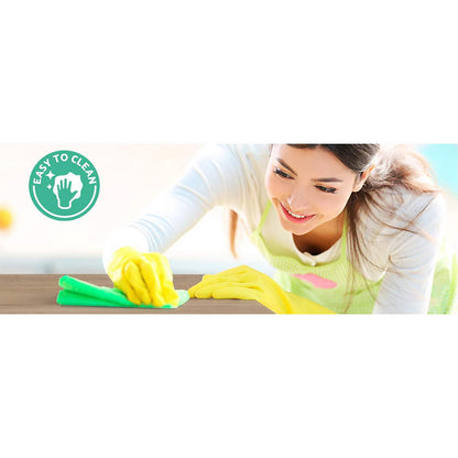 Set of 2 Tara Bedside Table 2 Drawers with Shelf - Oak