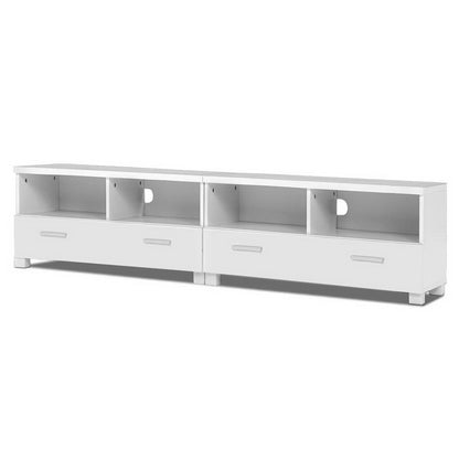 Eddie TV Cabinet Entertainment Unit 180cm - White