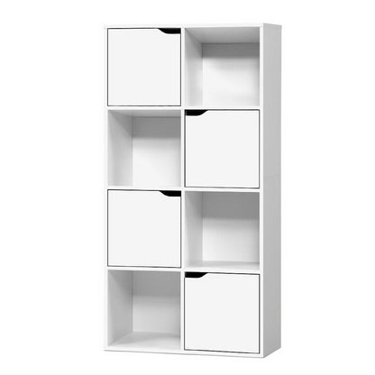 Dana Bookshelf 8 Cube Shlef - White