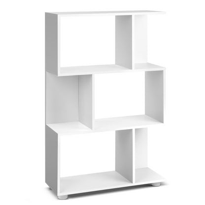 Nina Bookshelf 3 Tiers - White