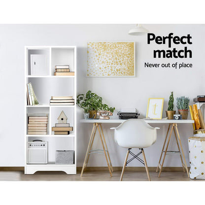 Ana Bookshelf 6 Tiers - White