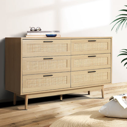 Briony 6 Chest of Drawers - Oak