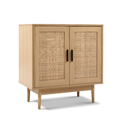 Briony Rattan Buffet Sideboard 2 Doors - Oak