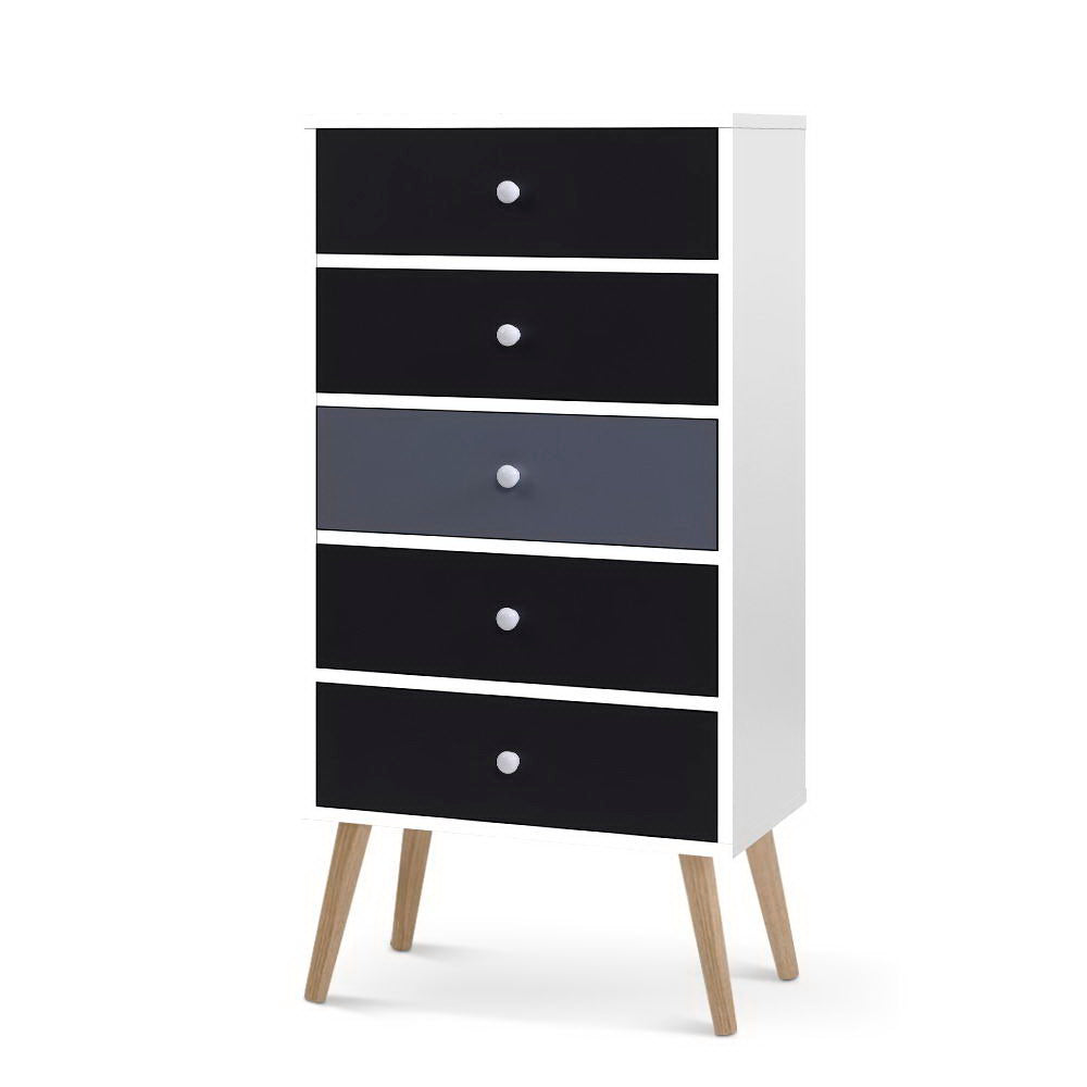 Bonds 5 Chest of Drawers - White