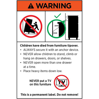 Echo Tree Bookshelf 7 Tiers - White