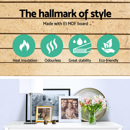 Polly Console Table 3-tier - White