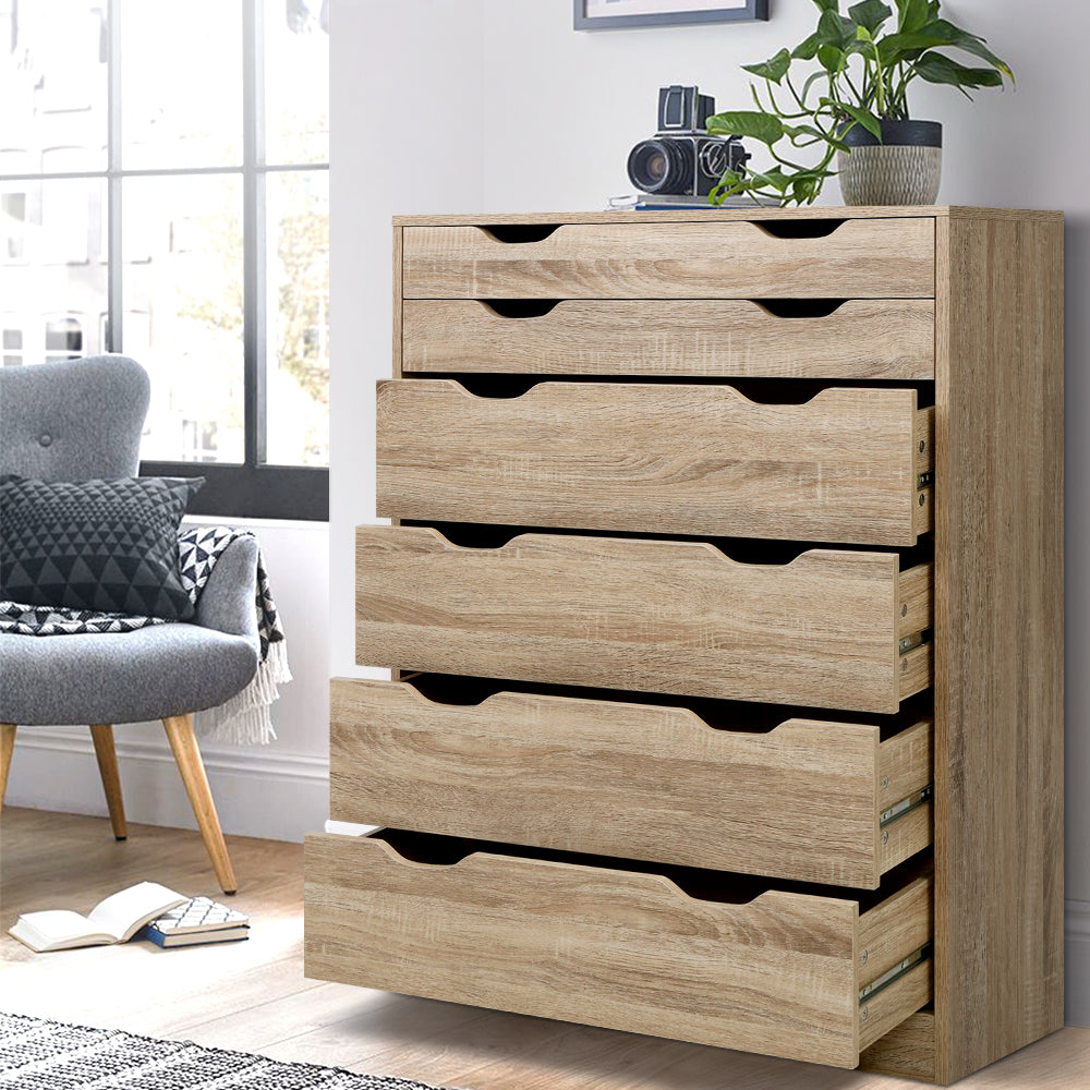 Myla 6 Chest of Drawers - Oak