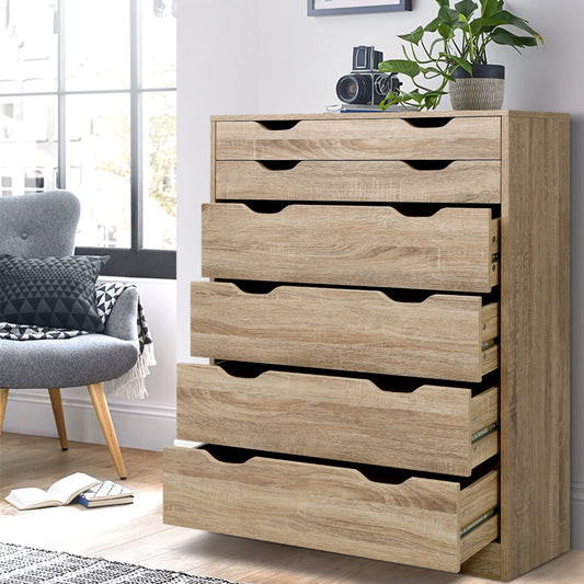 Myla 6 Chest of Drawers - Oak