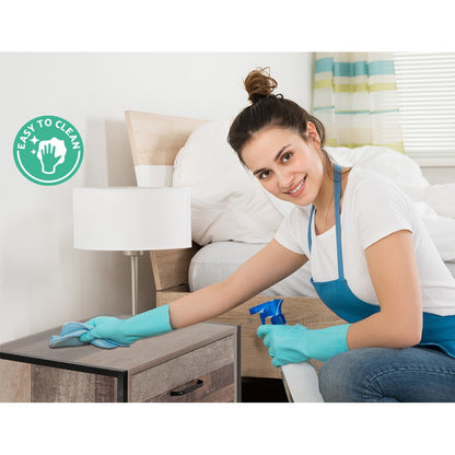 Barnly Bedside Table 2 Drawers