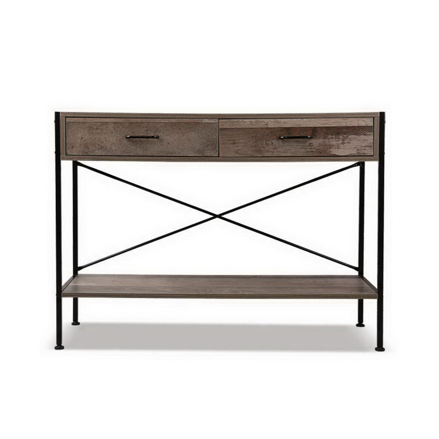 Marconi Console Table 2 Drawers - Walnut