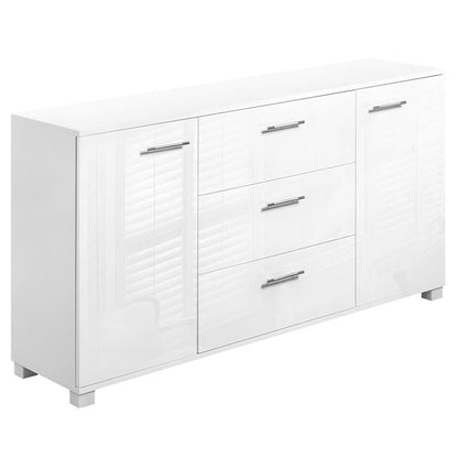 High Gloss Buffet Sideboard - White