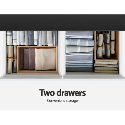 Eve Shoe Rack Cabinet 30 Pairs - White