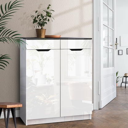 Eve Shoe Rack Cabinet 30 Pairs - White