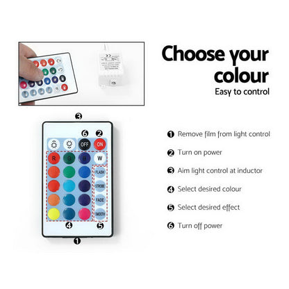 Elo Entertainment Unit TV Cabinet LED 160cm - Black