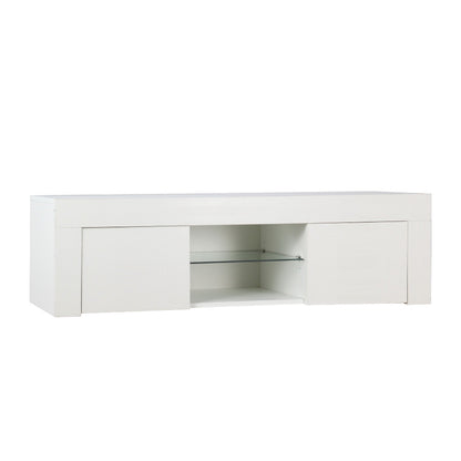 Angus Entertainment Unit TV Cabinet LED 130cm - White