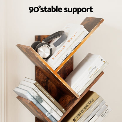 Tree Bookshelf 9 Tiers - Walnut