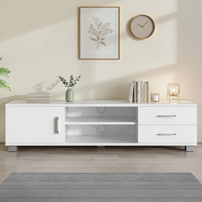 Dylan Entertainment Unit TV Cabinet 120cm - White