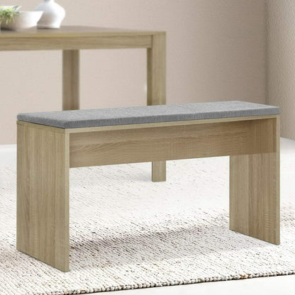 Natu Dining Bench Upholstery Seat 90cm - Oak