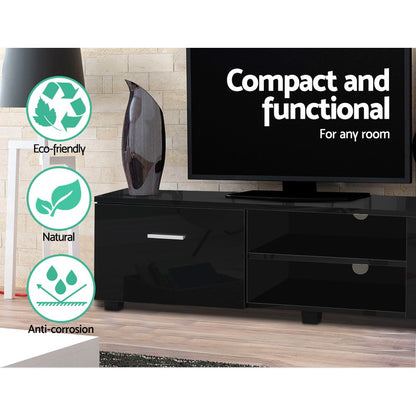 Jim Entertainment Unit TV Cabinet 140cm - Black