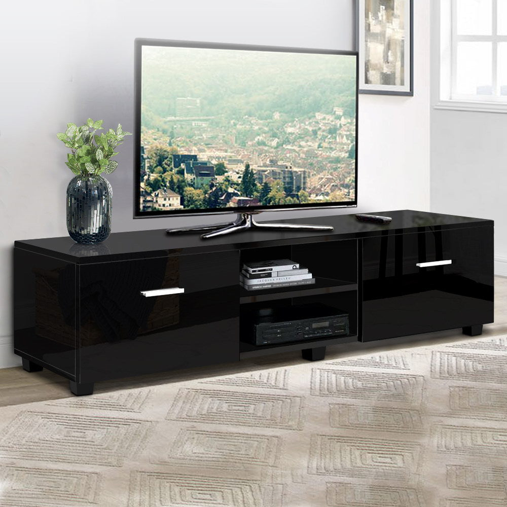 Jim Entertainment Unit TV Cabinet 140cm - Black