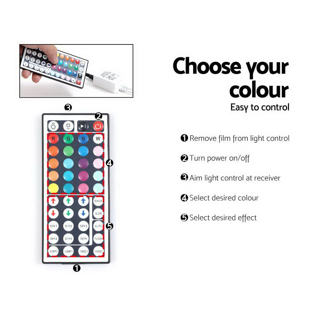 Anna Entertainment Unit TV Cabinet LED 160cm - White