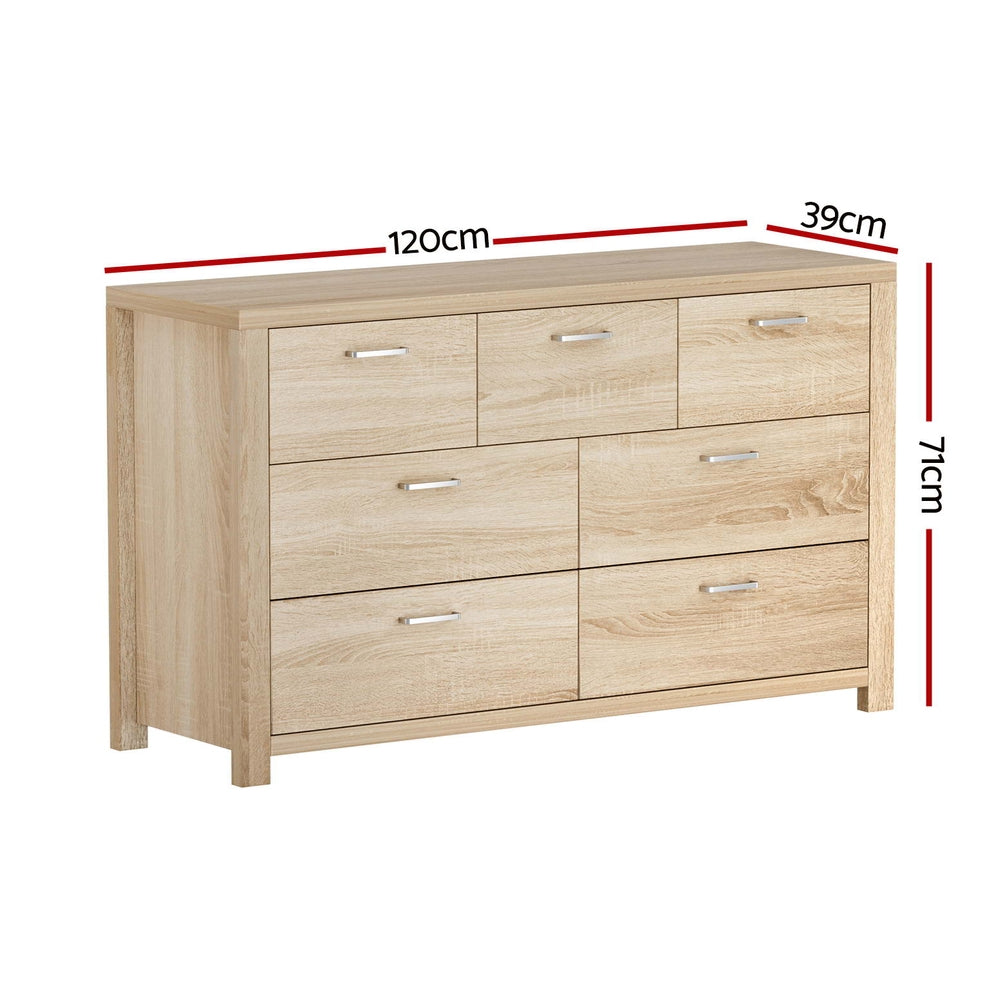 Maxi 7 Chest of Drawers - Pine