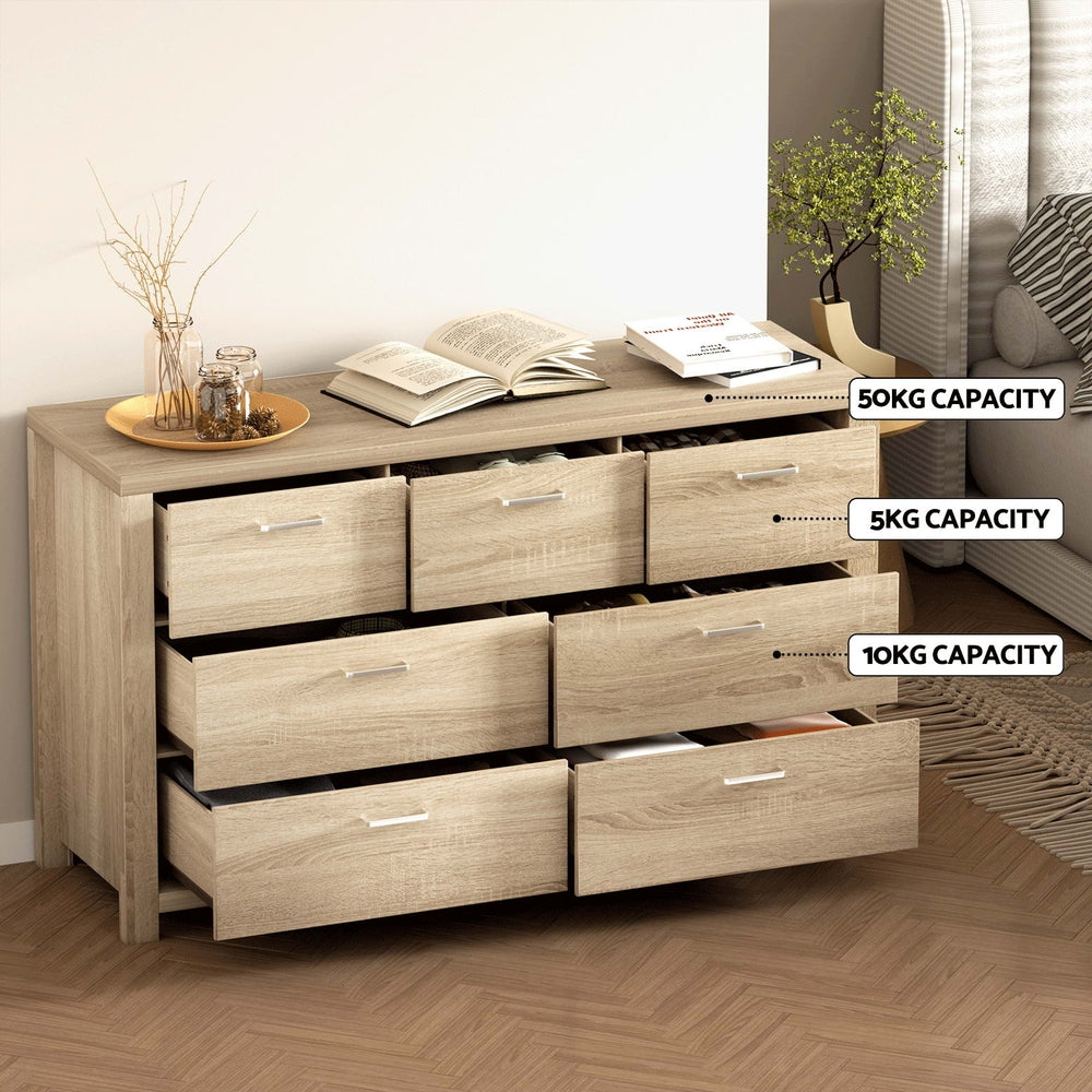 Maxi 7 Chest of Drawers - Pine