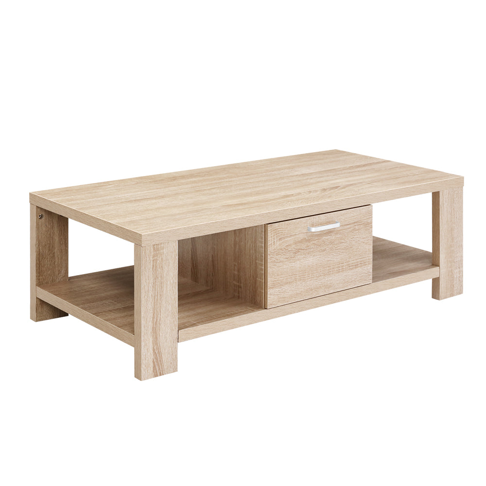 Maxi Coffee Table 1 Drawer - Oak