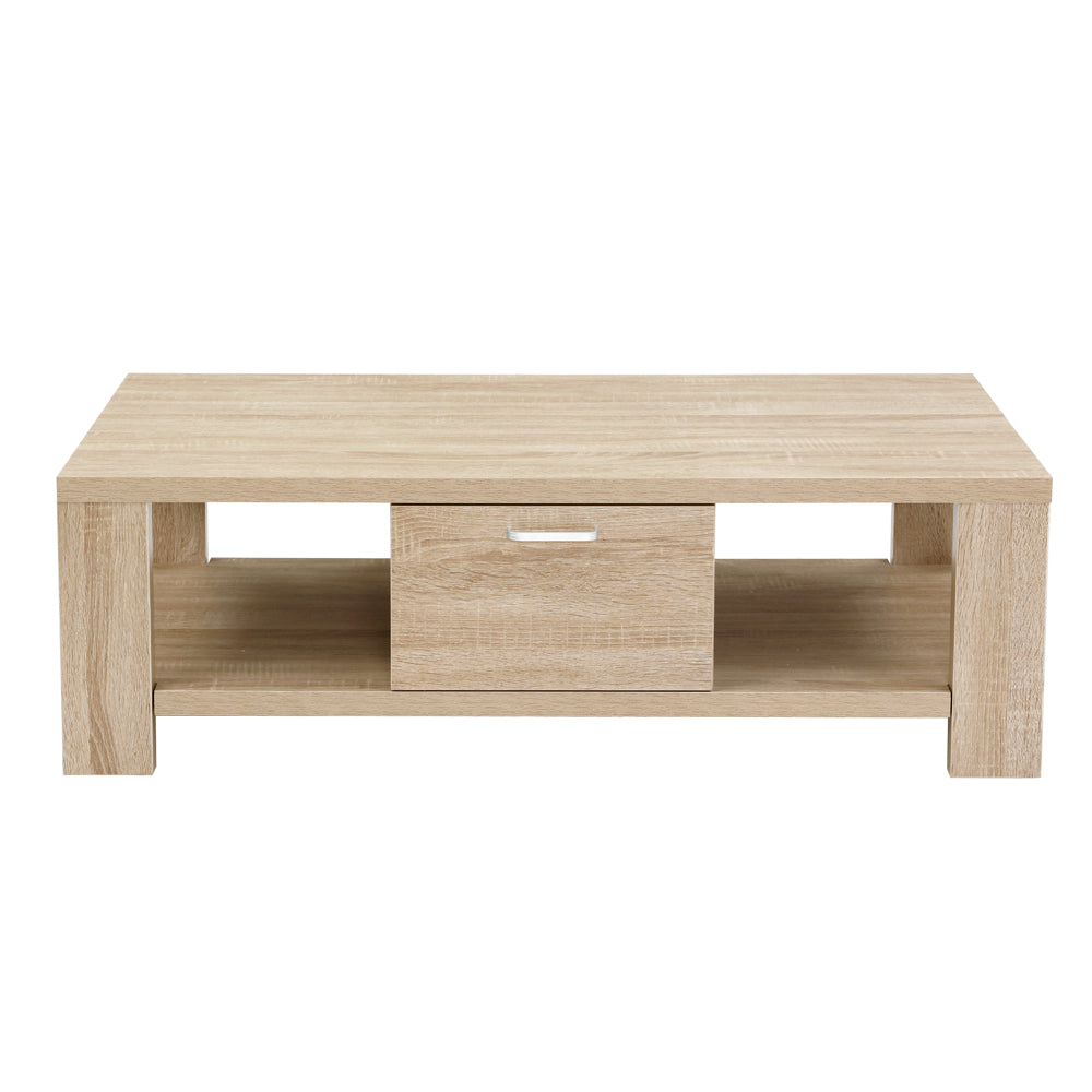 Maxi Coffee Table 1 Drawer - Oak