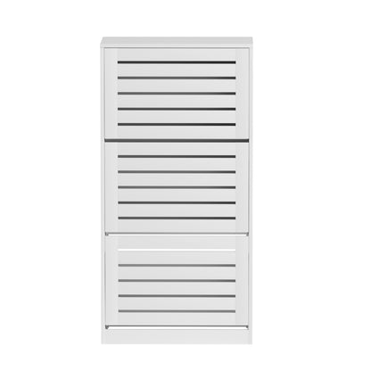 Shoe Cabinet Storage Drawer 45 Pairs - White