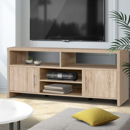 Ken TV Cabinet Entertainment Unit 140cm - Oak