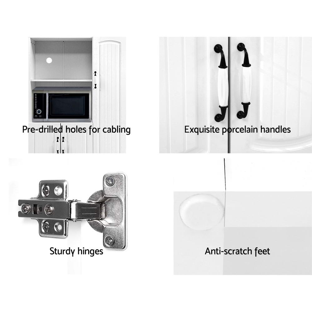 Aria Buffet Sideboard - White