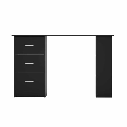 Computer Desk Drawer Shelf Cabinet 120CM - Black