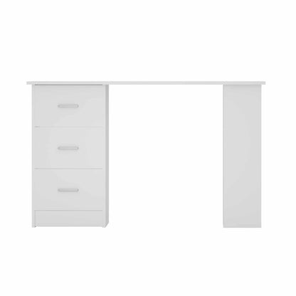 Bobb Computer Desk Drawer Shelf Cabinet 120CM - White