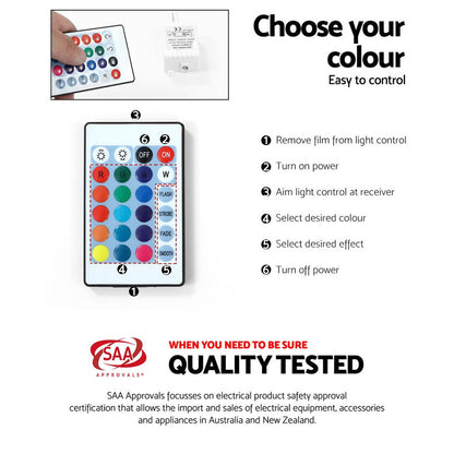 Bobi Entertainment Unit TV Cabinet LED 160cm - White