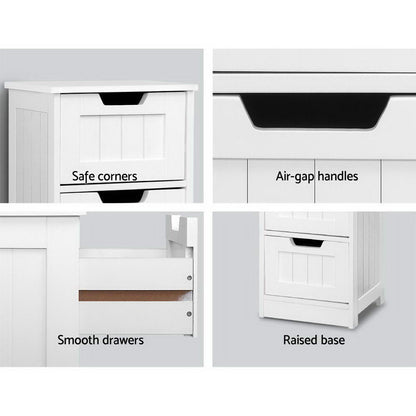 Leesa 4 Chest of Drawers - White