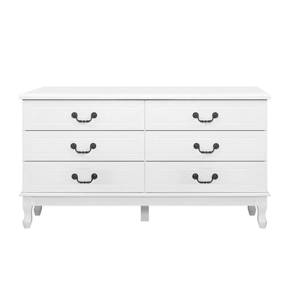 Kubi 6 Chest of Drawers - White