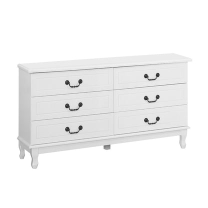 Kubi 6 Chest of Drawers - White
