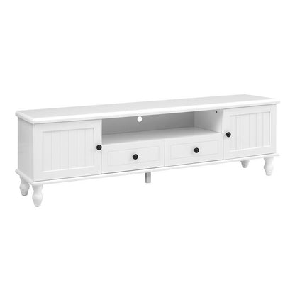Kubi TV Cabinet Entertainment Unit 160cm - White