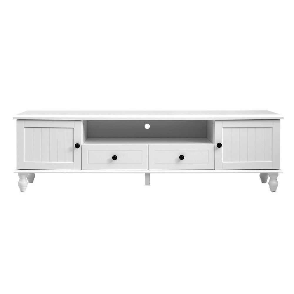 Kubi TV Cabinet Entertainment Unit 160cm - White